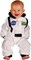 White Jr. Astronaut Suit romper infant baby boys halloween costume 6 - 12M